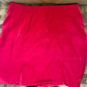 Thicker forever 21 red skirt